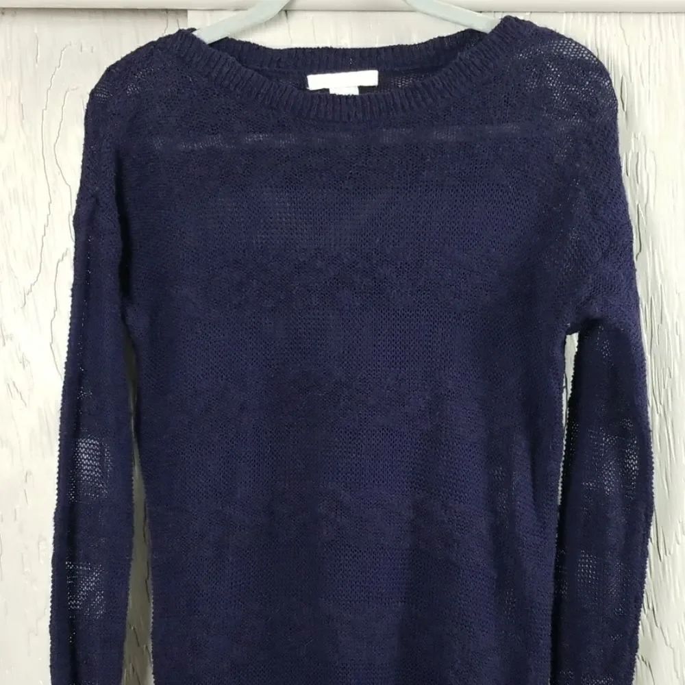 🖤5/$20🖤 DESIGN HISTORY blue knitted sweater